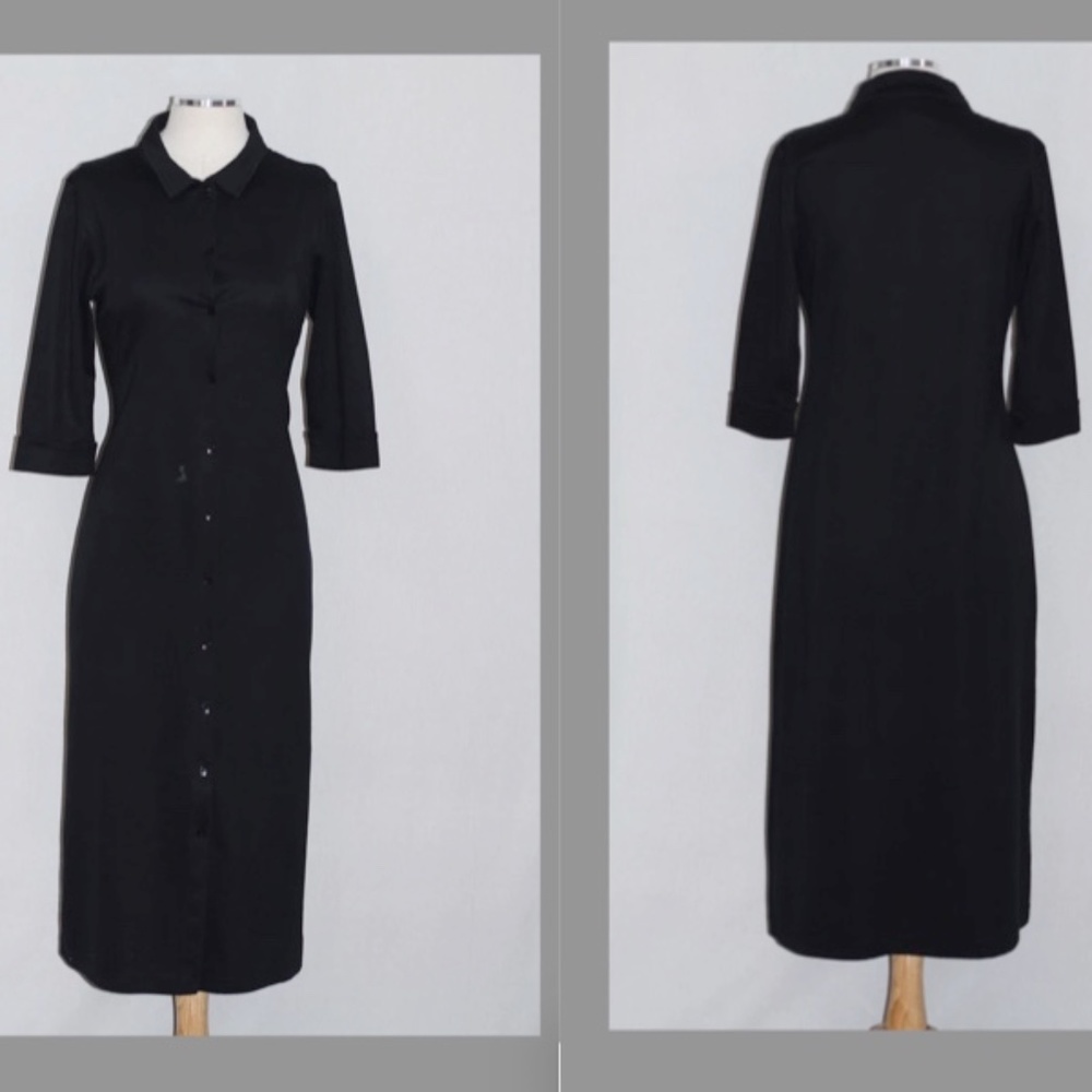 Coldwater Creek Black Dress